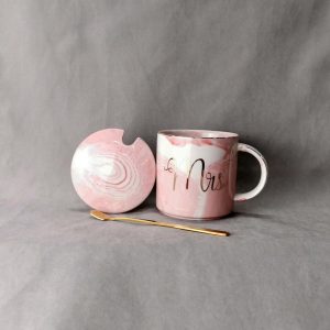 Dion Mr & Mrs muggar grå/rosa